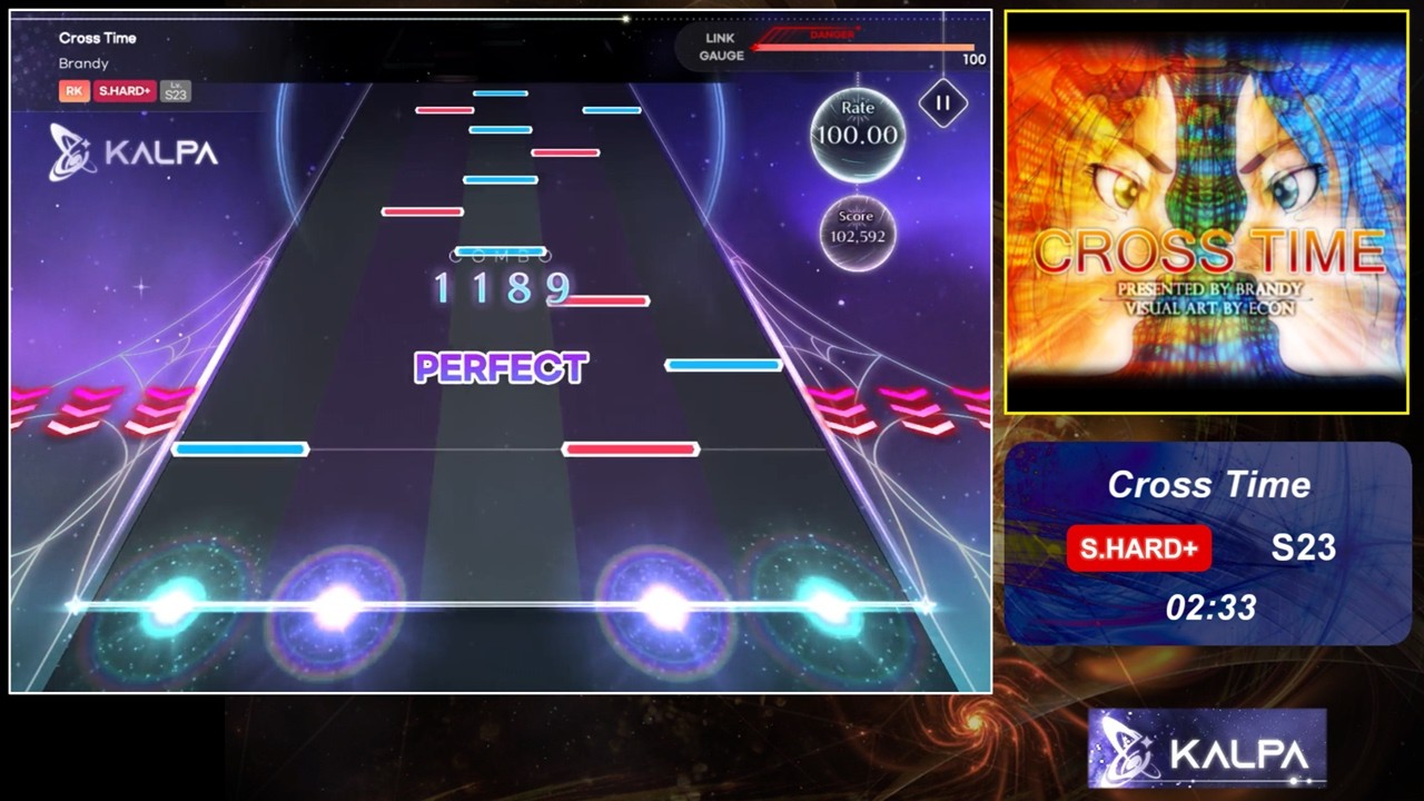 【KALPA Mobile】Cross Time (S.HARD+ S23) 100.00%