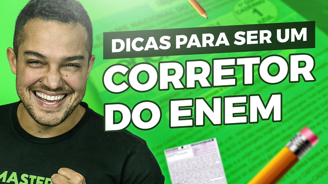 Como ser um BOM CORRETOR do ENEM | PROFINHO