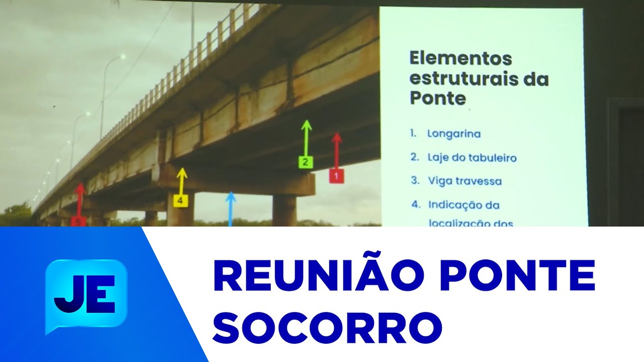 Estrutura da ponte do Rio do Sal apresenta sinais de comprometimento - JE