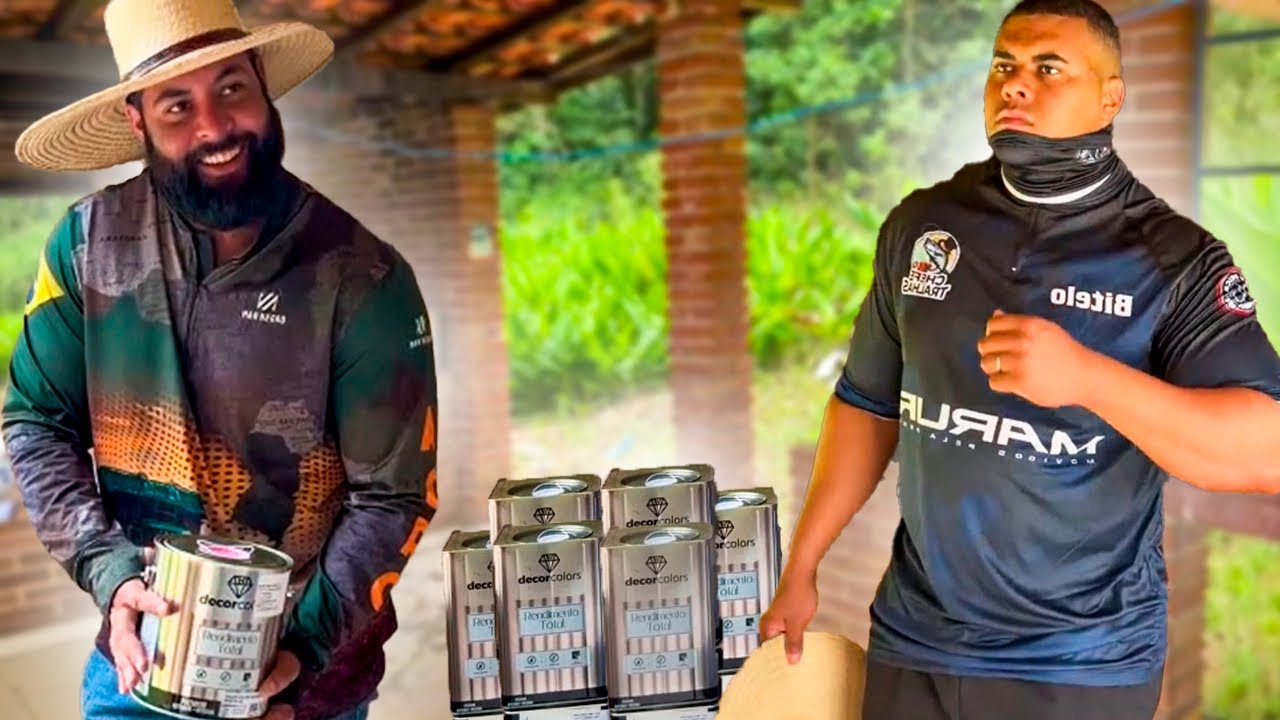 BITELO AJUDOU XUCRÃO NA REFORMA NA CASA DO NOVO CASEIRO!!!