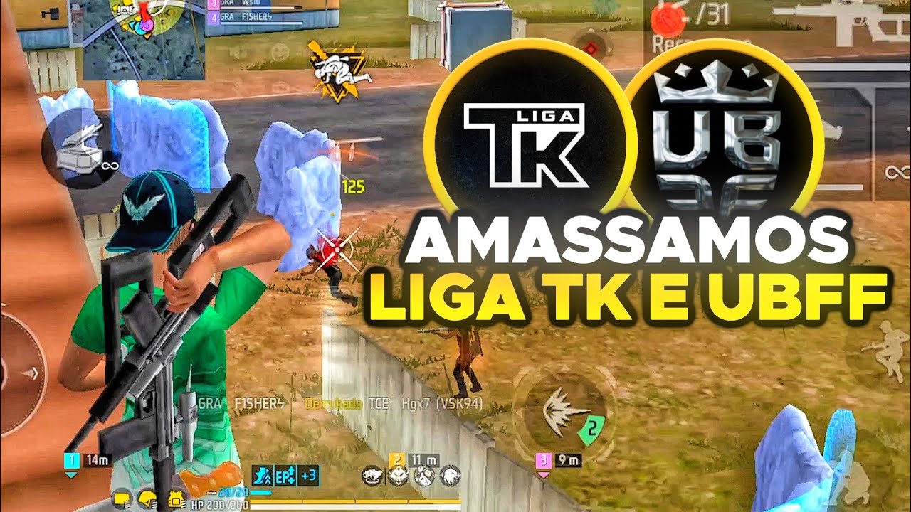 SEMIFINAL DA LIGA TK😤IPhone XR💚HIGHLIGHTS EM CAMPEONATOS DE FREE FIRE💚