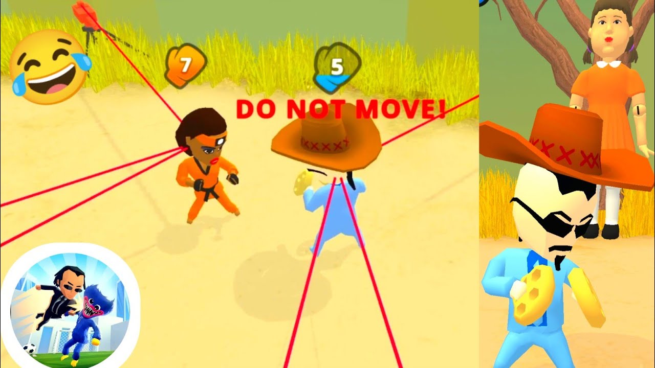 I the One Action Fighting - Squid Game Level 15 to 20 - Android Gameplay