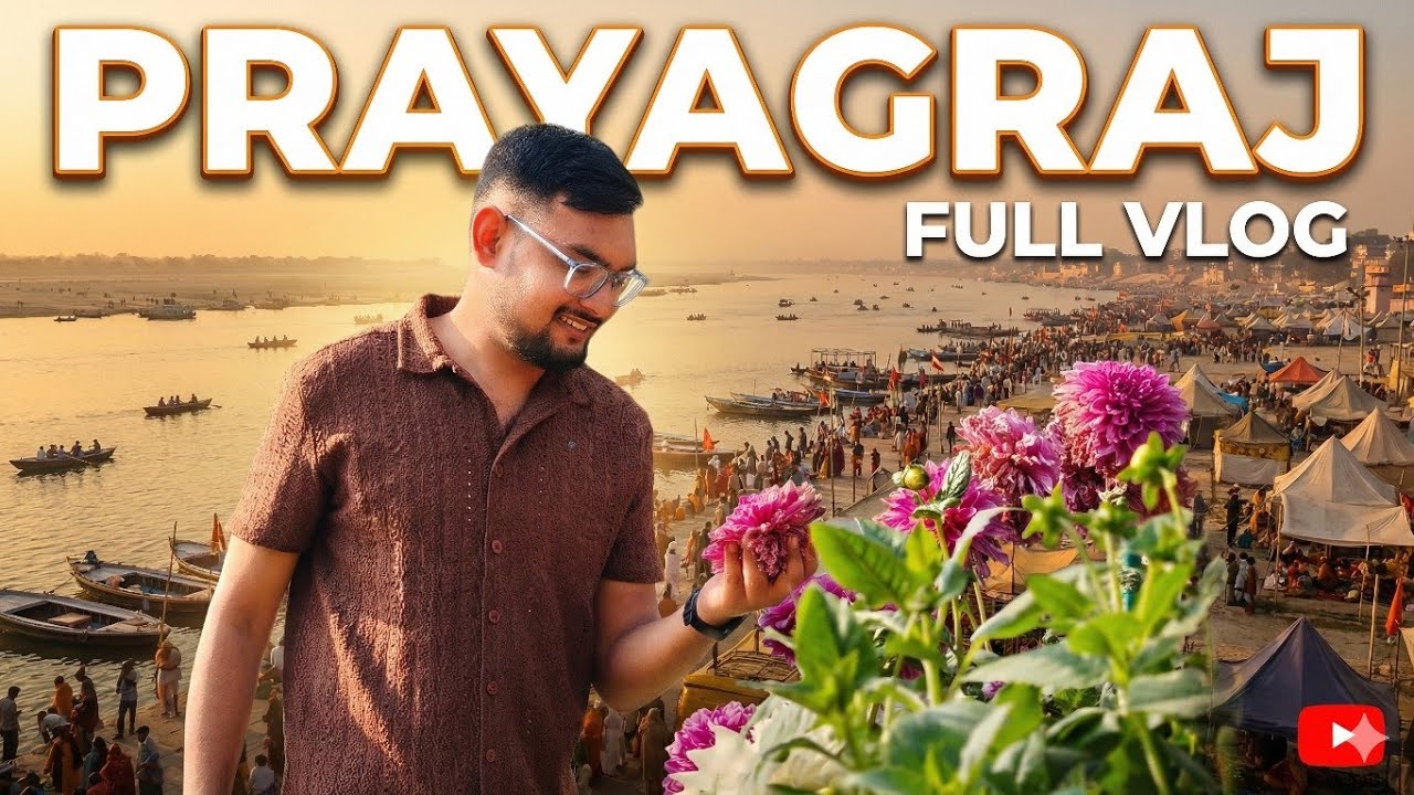 💞Exploring Prayagraj: The Ultimate Travel Guide & Full Vlog😎 #prayagraj #trivenisangam #trip #viral 