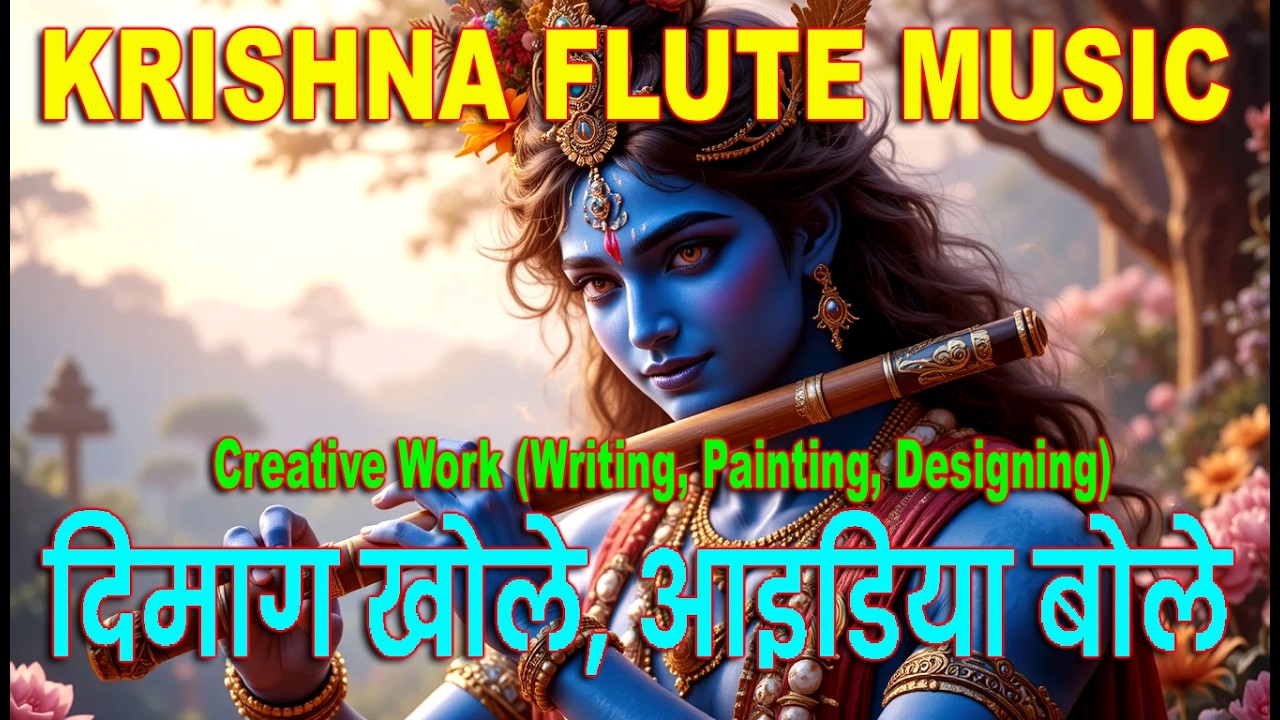Flute Music for Creative Work | Relaxing Bansuri Music | Mind Peace & Positive Energy
