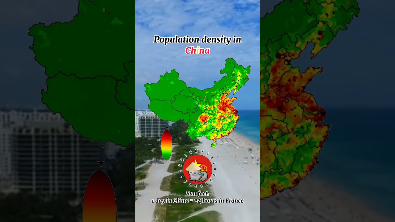 CHINA - Population Density 