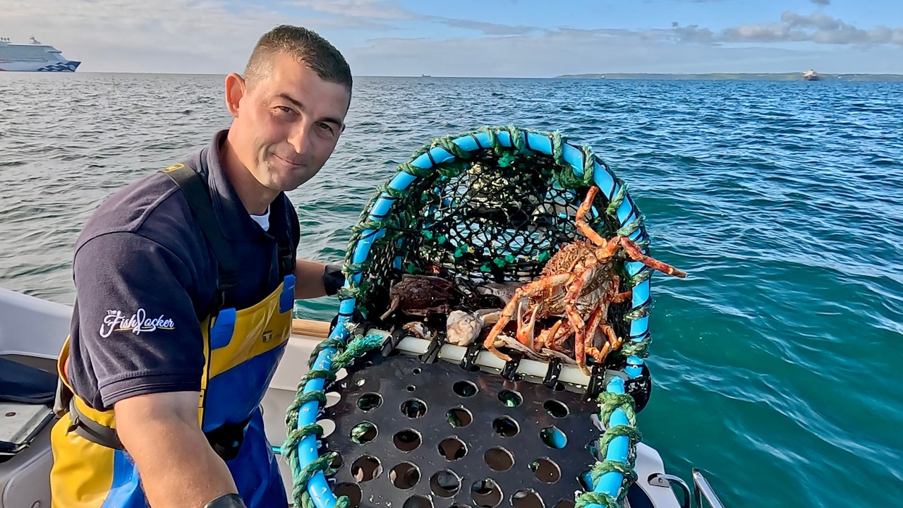 Поднимаем ловушки для лобстеров с The Fish Locker &mdash; кто поймает больше всех??? | The Fish Locker