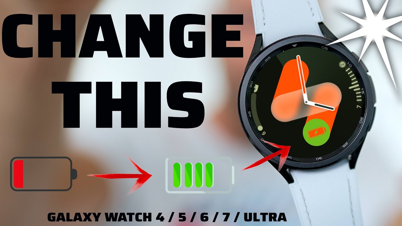 Лучший способ экономить заряд батареи? Galaxy Watch 6 и 7 (Ultra)