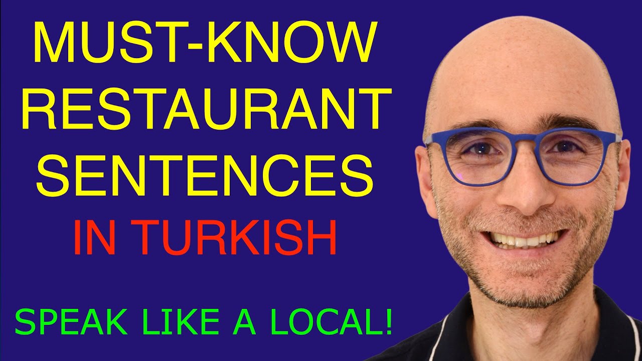 Ordering Food in Turkish | Essential Restaurant Phrases with Pronunciation