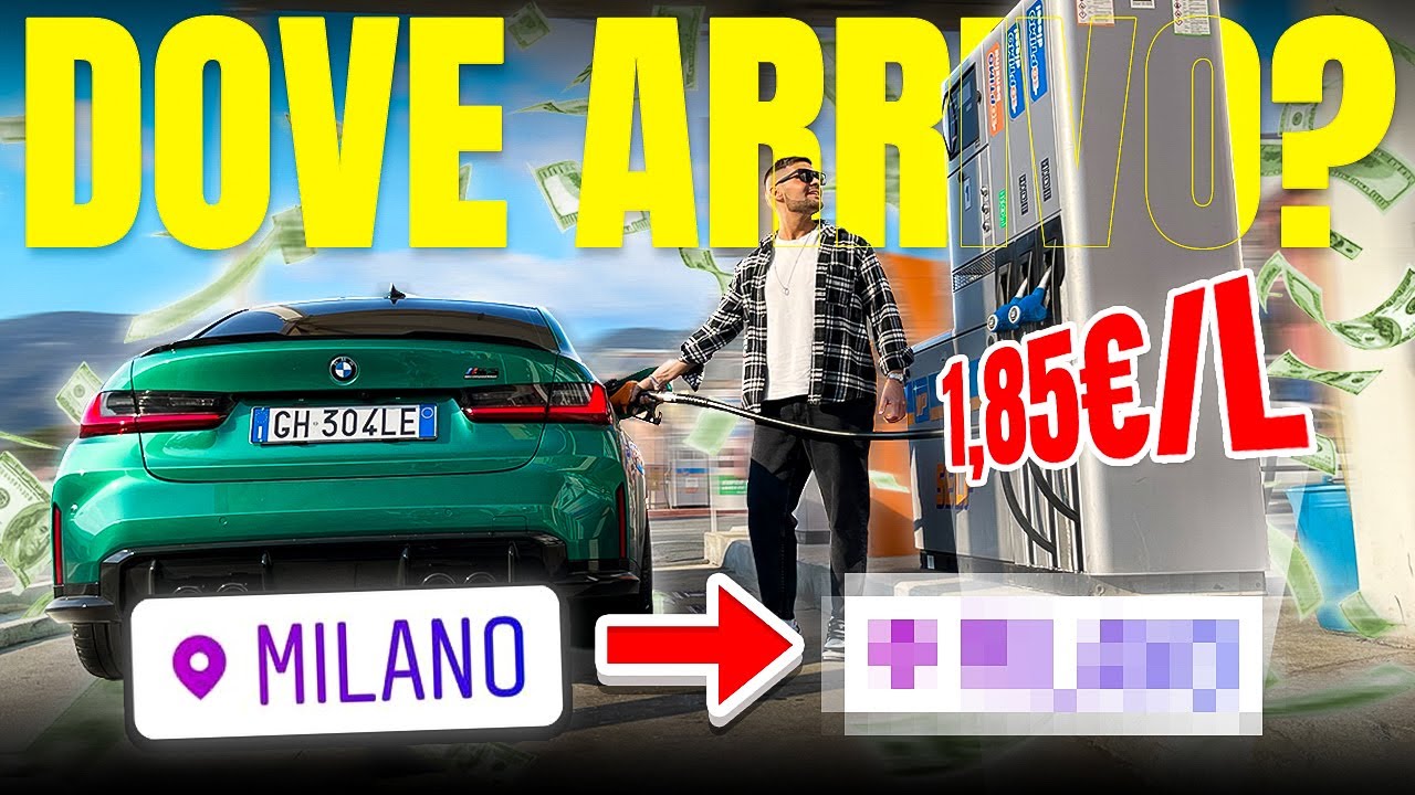 DOVE ARRIVO CON 100€ DI BENZINA? ⛽️ BMW M3 COMPETITION ( 510 CV )