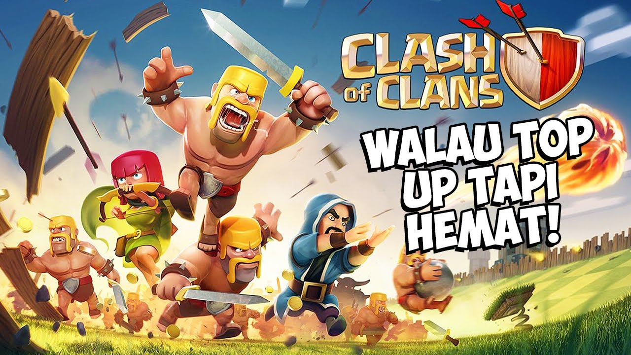 AKU AKAN TOP UP BANYAK UNTUK NAMATIN Clash of Clans