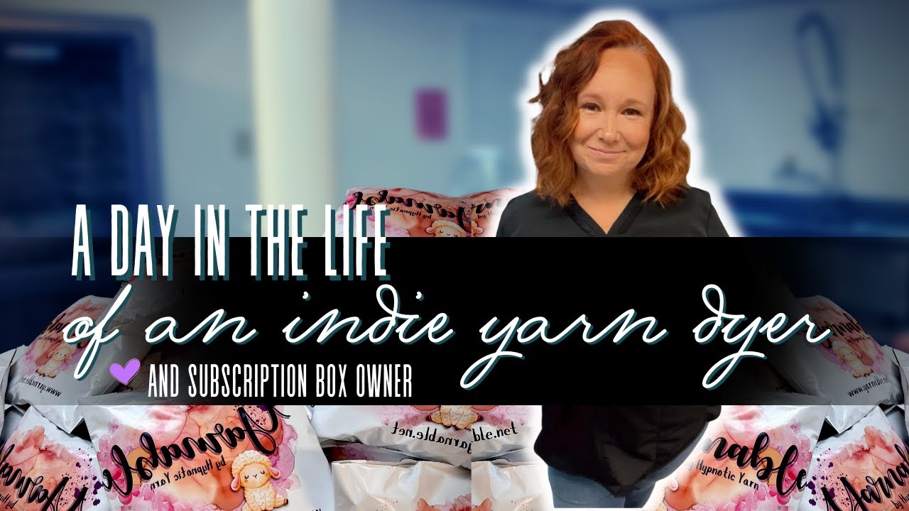 A Day In The Life of An Indie Yarn Dyer - Why Can I Never Order My Coffee Correctly??