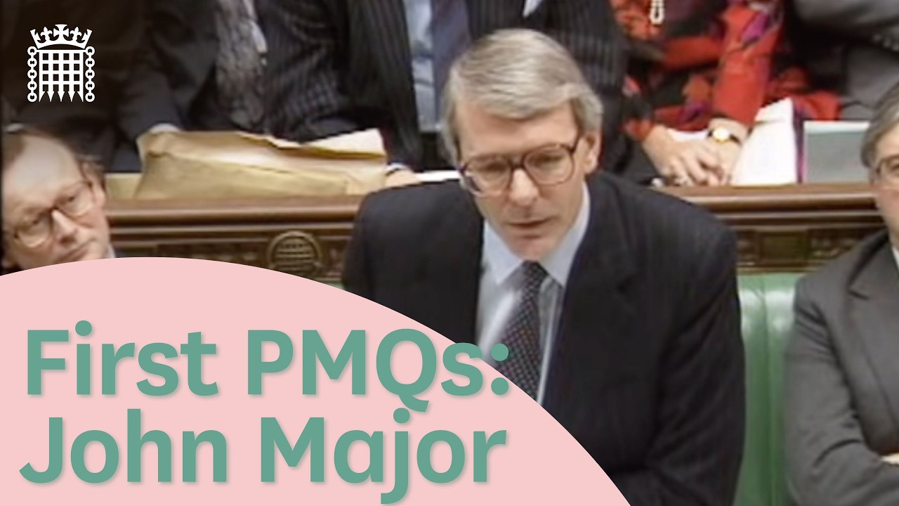 John Major's first Prime Minister's Questions: 29 Nov 1990