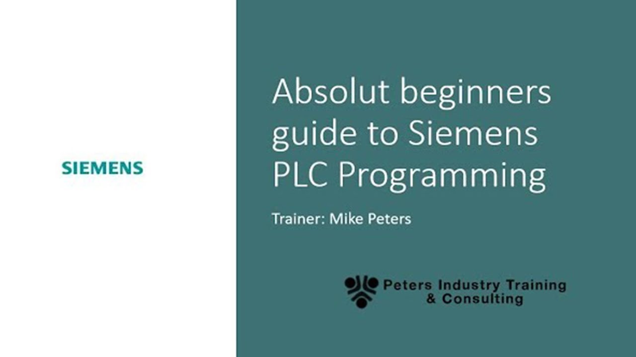Absolute Beginners guide to Siemens PLC Programming // HMI Programming