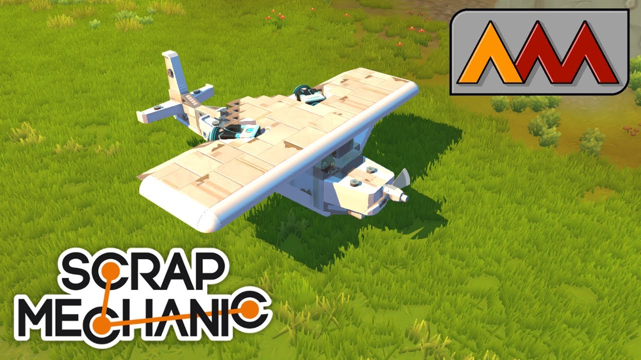 Учебное пособие по самолётам... | Scrap Mechanic