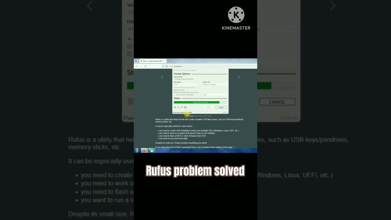 Unable to run Rufus on windows 7 | don't worry we have a fix! #windows7
