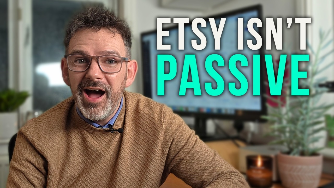 Etsy Is NOT Passive Income (And That’s Why Most Shops Fail)