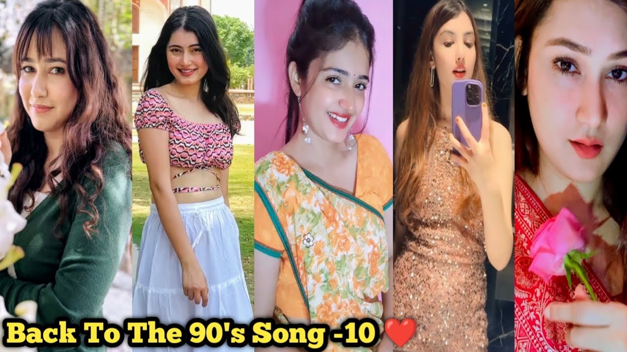 Back to the 90's Song Video-10 ❤️|Beautiful Girl's 90's Song Tiktok|Romantic 90's Song|Superhits 90s