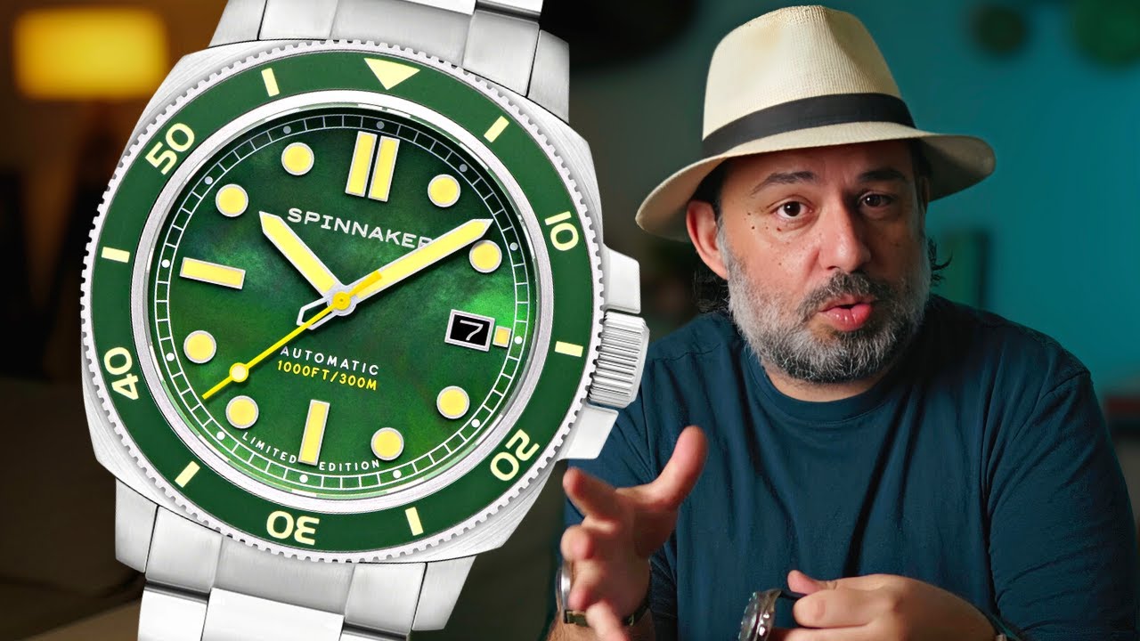 Spinnaker Hull Pearl Diver Limited Edition | SEDEF kadran güzelliği