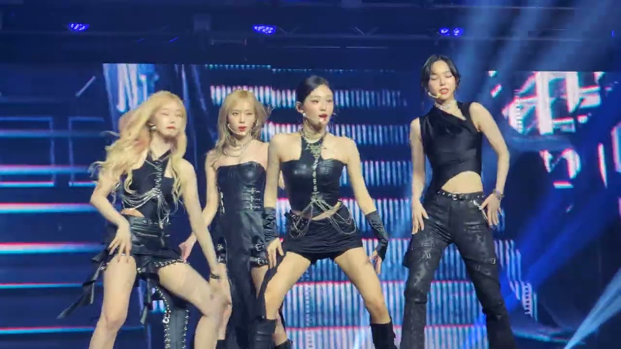 240831 aespa (에스파) - Next Level + Armageddon - 4K - Synk: Parallel Line Tour - Sydney 2024