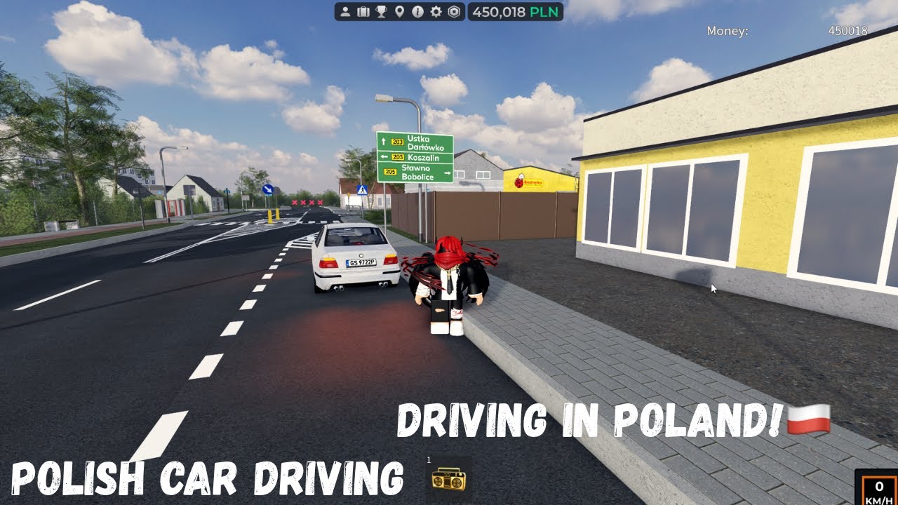 Driving In Poland!🇵🇱|Buying Some Gamepasses!|Polish Car driving In Roblox!