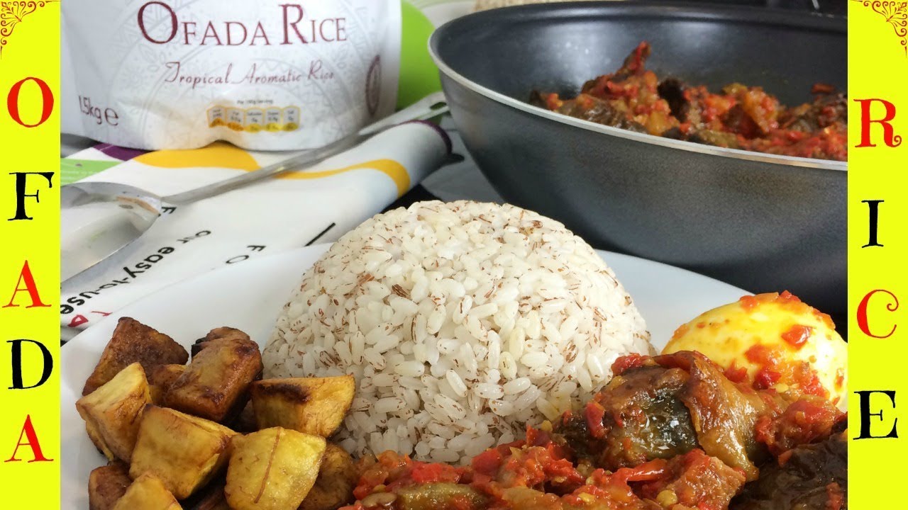 How to Cook Ofada Rice | Ofada Rice