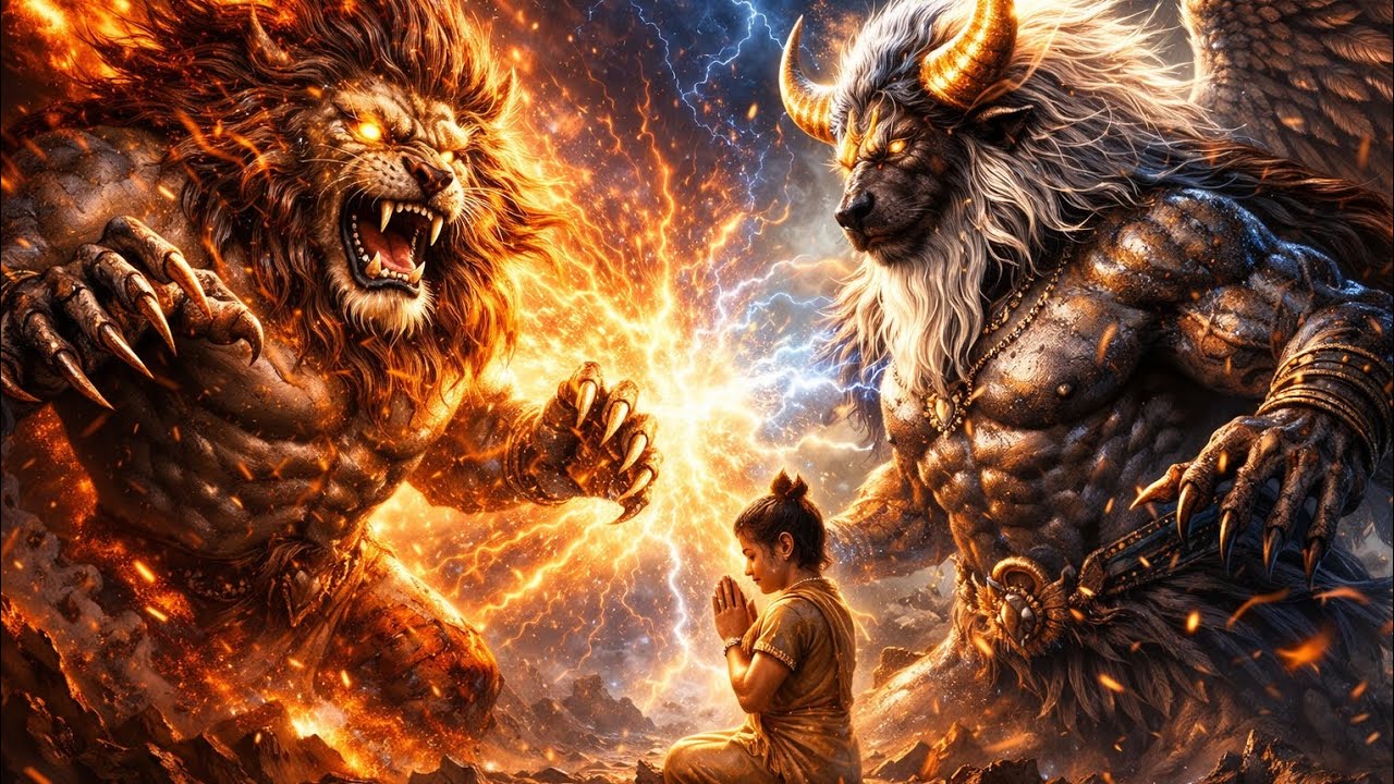 हिरण्यकश्यप वध के बाद क्या हुआ? नरसिंह और वृषभ का महायुद्ध!