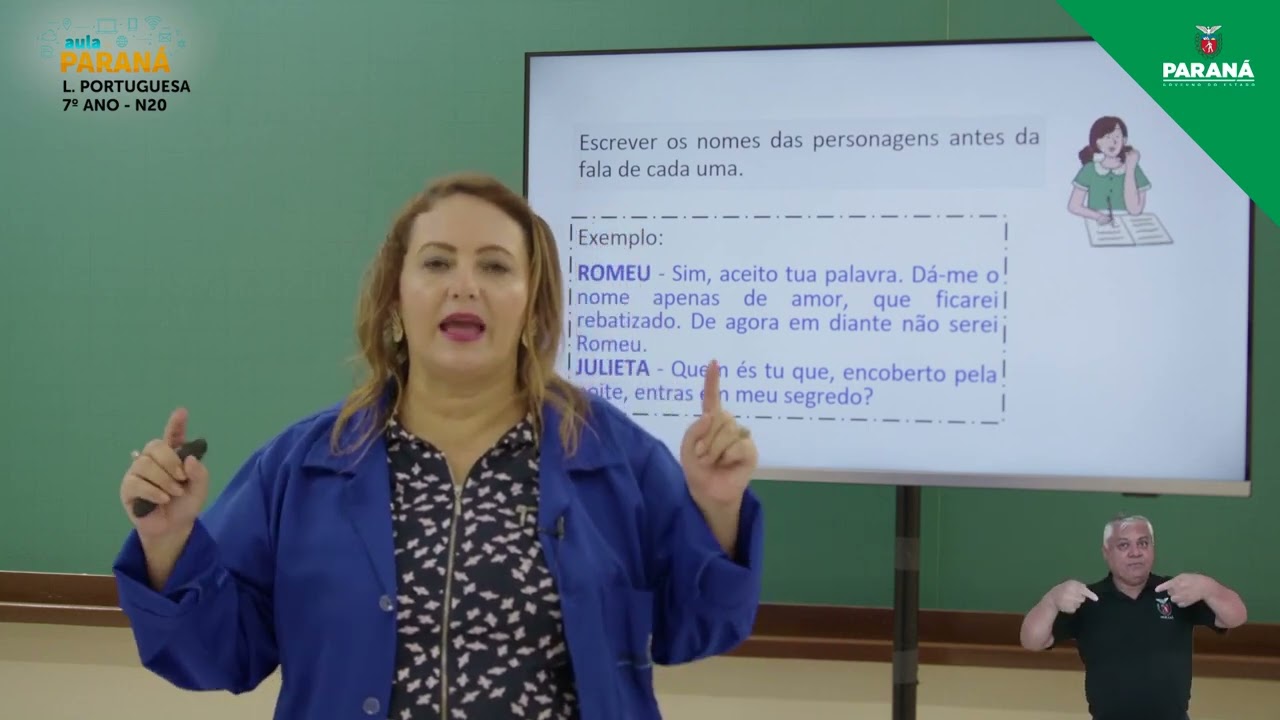 2022 | 7º Ano | Língua Portuguesa | Aula N20 - Produção de Texto Dramático
