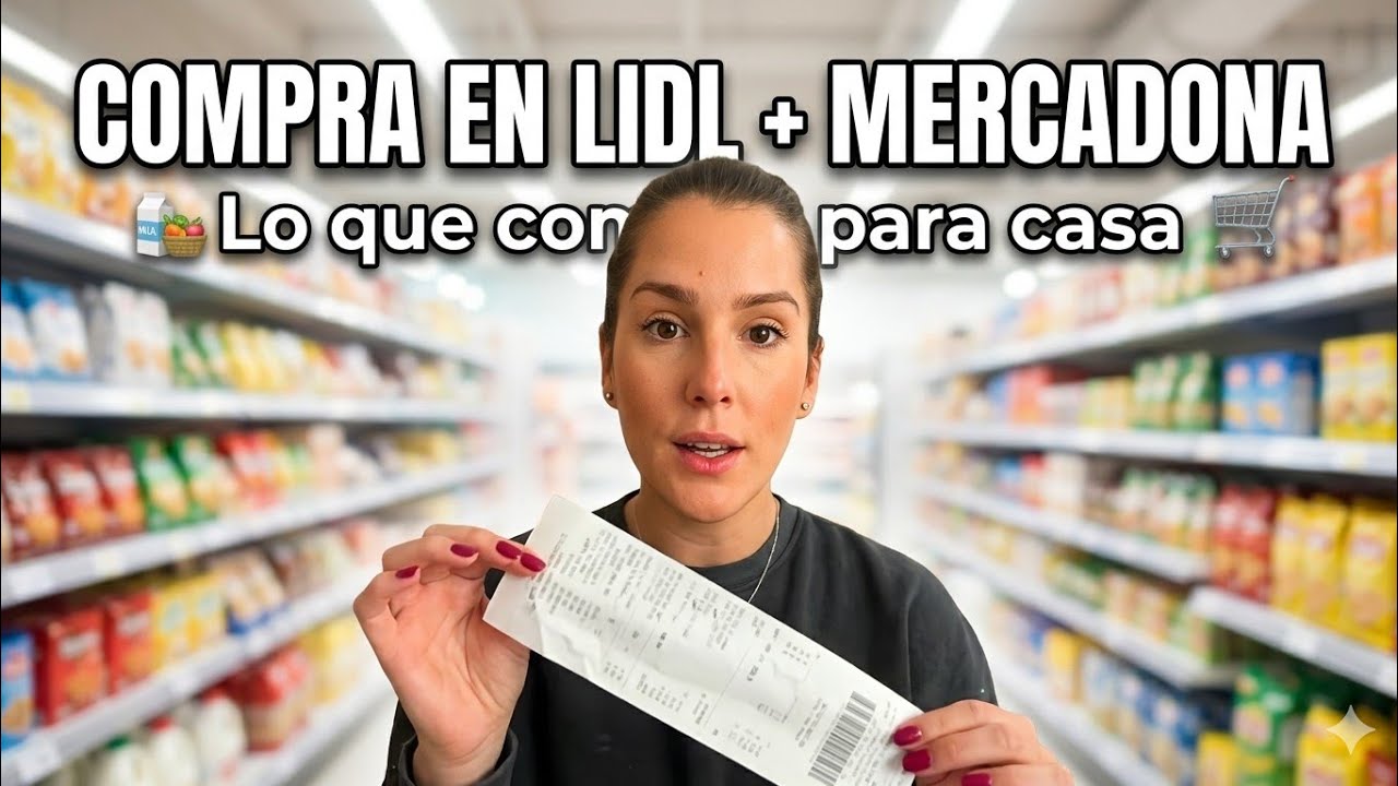 COMPRA LIDL+MERCADONA💲🛒