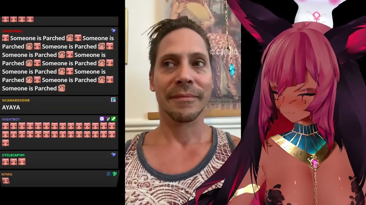 Trickywi react to Astarion's VA personalized video message to her.