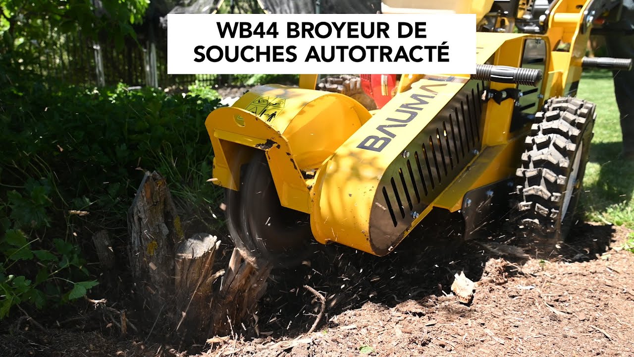 Baumalight WB44 broyeur de souches autotract&eacute;