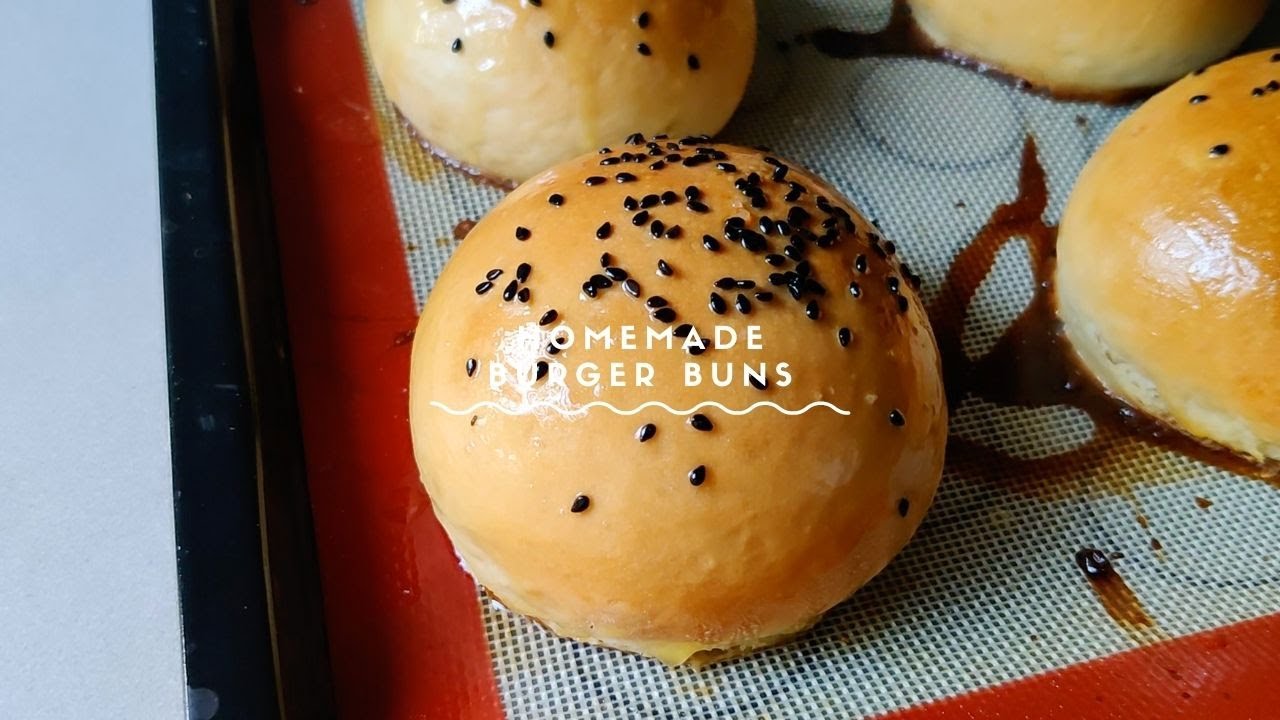 Homemade Burger Buns | How to bake bread at home | By Chef Nehal Karkera