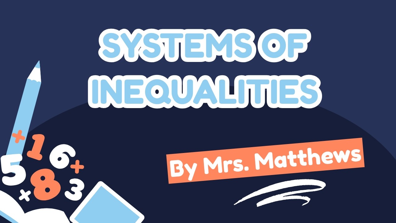 Systems of Linear Inequalities
