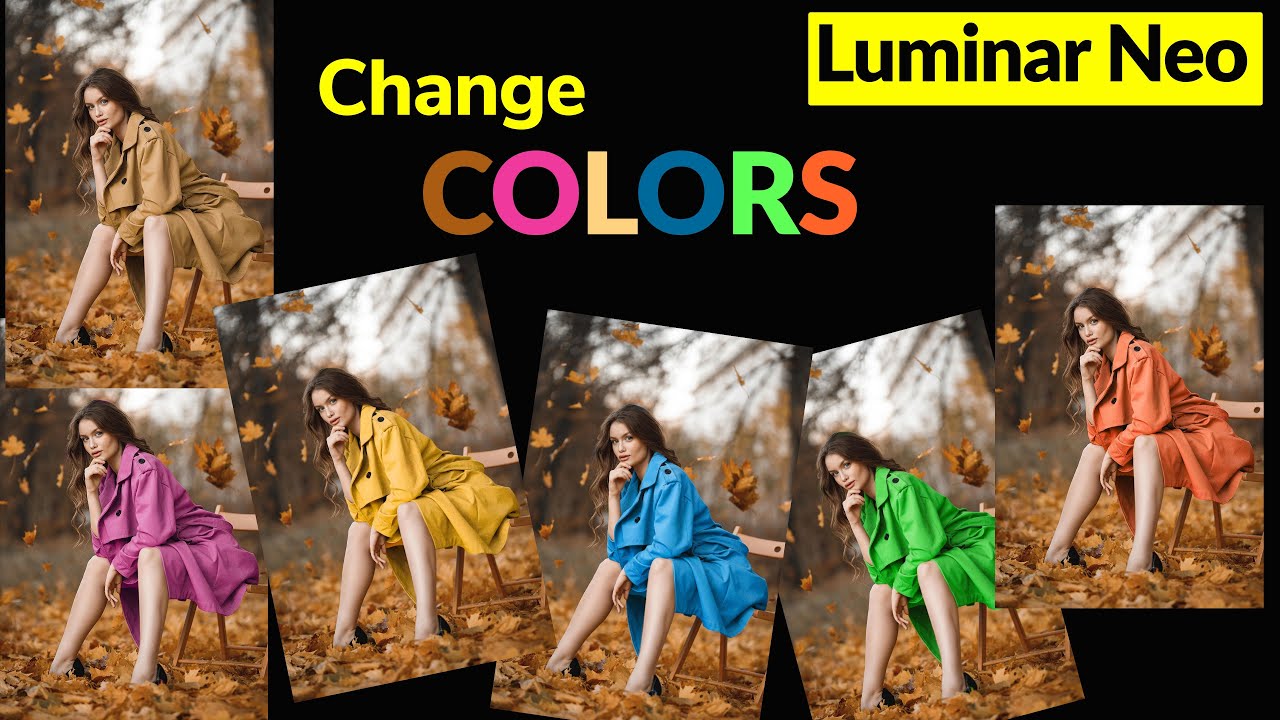 Luminar Neo. Change color of ANYTHING