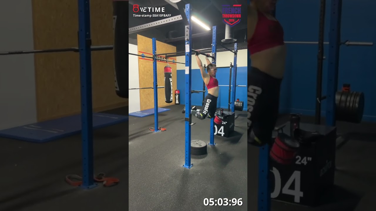 Cat Ansermino -master 50-54 - French throwdown wod 3