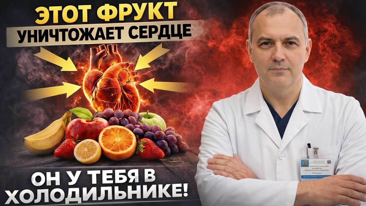 Этот фрукт уничтожает СЕРДЦЕ после 60 — Берегись тихого убийцы