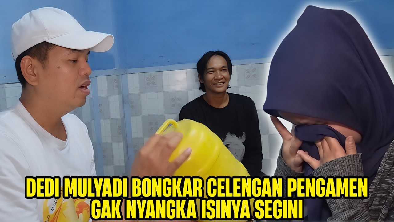 DEDI MULYADI BONGKAR CELENGAN PASANGAN PENGAMEN, GAK DISANGKA ISINYA SEGINI ...