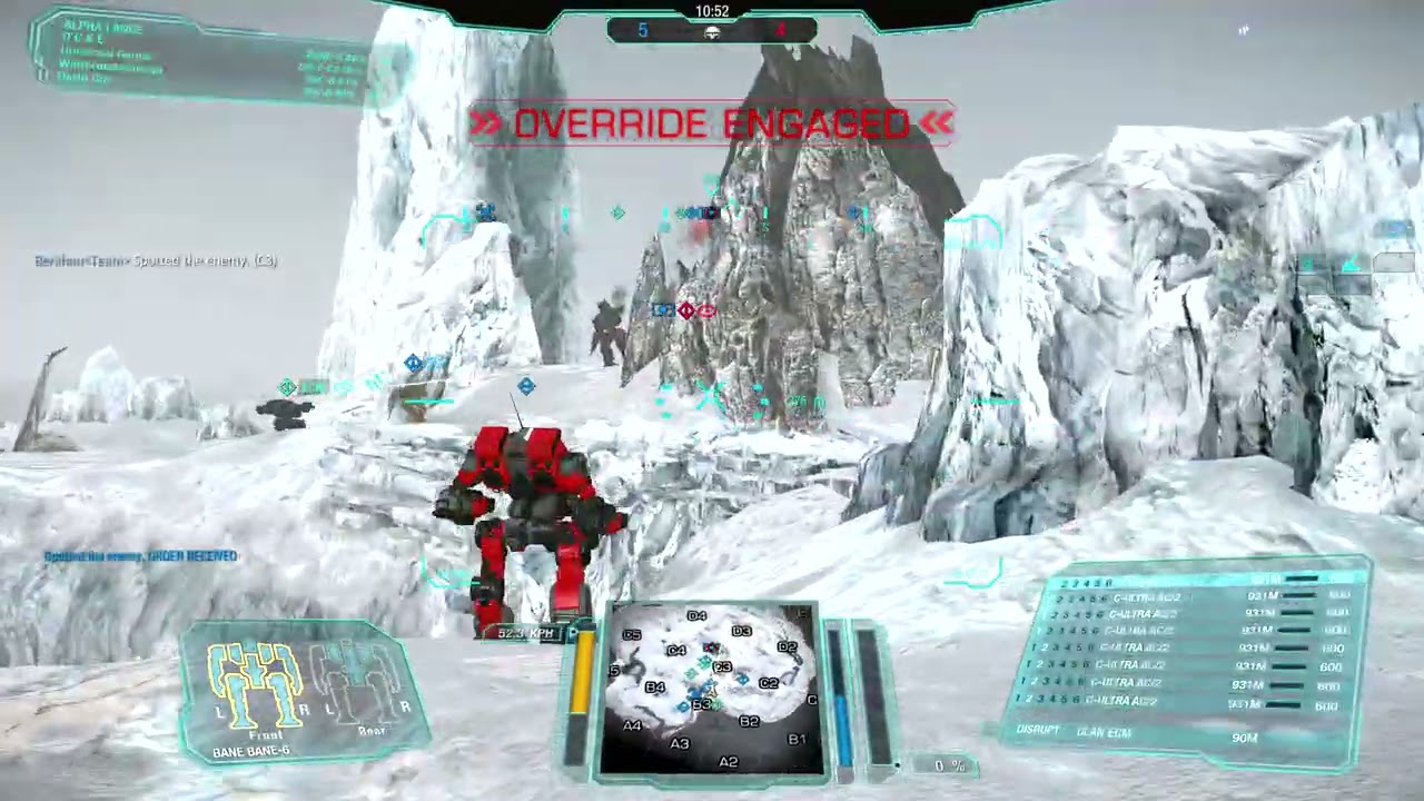 MechWarrior Online - Bane 1700 damage 4 kills