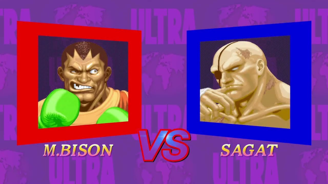 【STREET FIGHTER】CPU vs CPU
