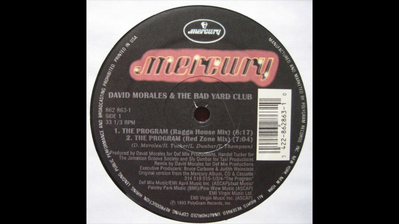 David Morales - The Program (Ragga House Mix)