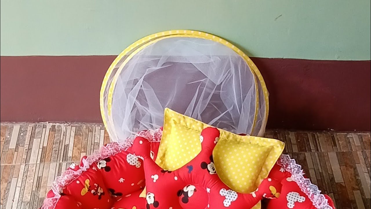 Tutorial membuat kelambu kasur bayi 👶 kojong bayi 👶 kelambu bayi 👶kojongbayi 👶 perlengkapan bayi