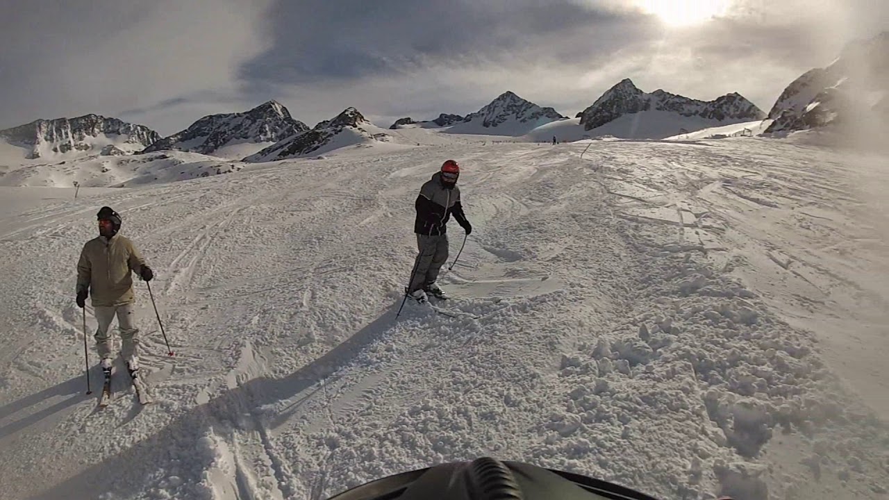 Stubaier Gletscher -  Austria Alps - Top to Bottom 3/2019
