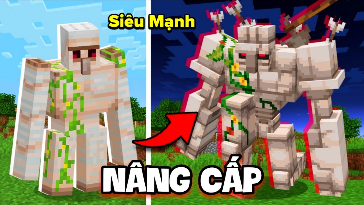 Tôi Nâng Cấp TOÀN BỘ Mob Trong Minecraft!