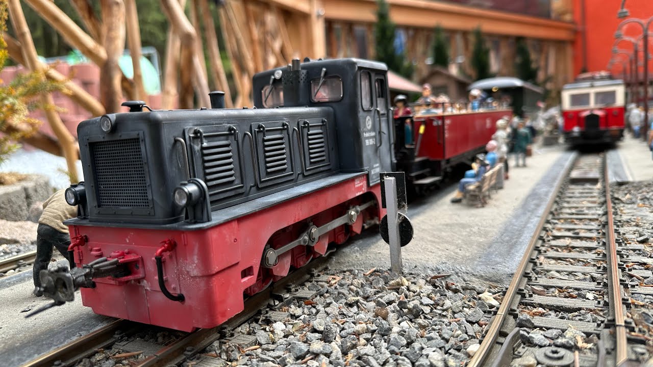 LGB Gartenbahn Fichtenexpress / „Sonntagsfahrer“ 14.04.2024 mit Fahrprogramm 7