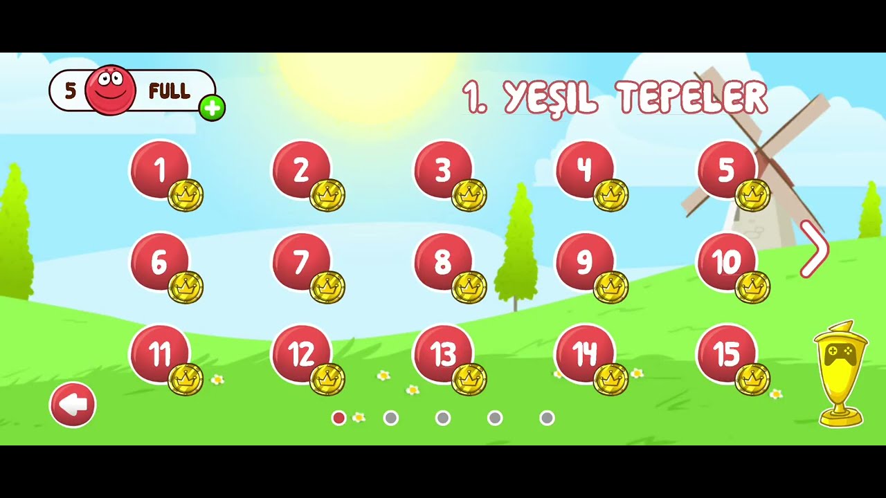 Red ball oynuyoruz!❤