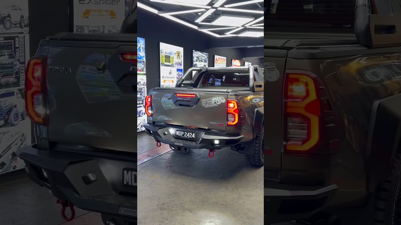 Hilux Rogue Bull Bar upgrades‼️#fangsheng4x4 #4x4accessories #4x4bullbar #toyotahiluxrogue