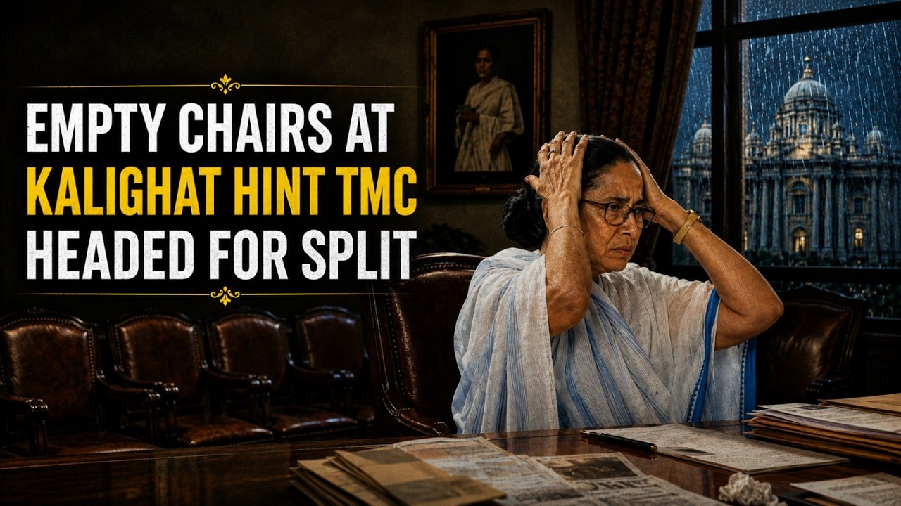 Is TMC Headed For A Split? Empty Chairs At Kalighat Trigger Political Speculation