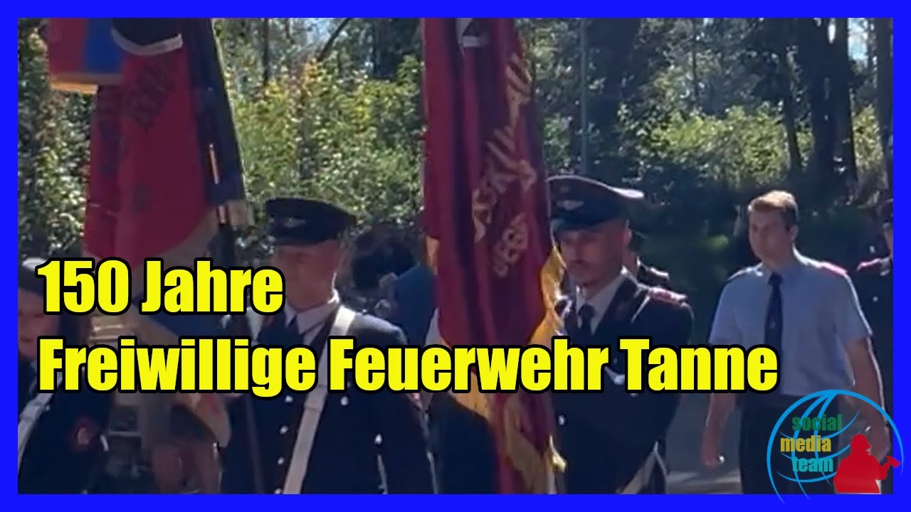 Wir waren eingeladen. | 150 Jahre Freiwillige Feuerwehr Tanne im Harz