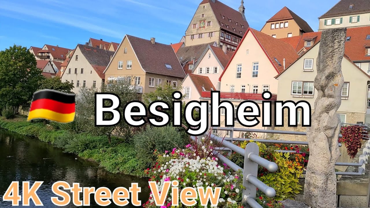 [4K] Besigheim, Germany 🇩🇪 Walking Tour | Street View | Phong cảnh nước Đức | Cuộc sống Đức