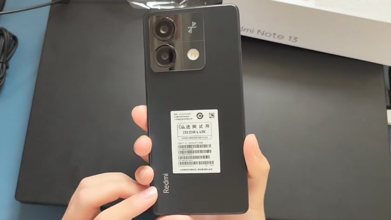 فتح علبة و سعر ريدمي نوت 13 - Redmi Note 13 Unboxing