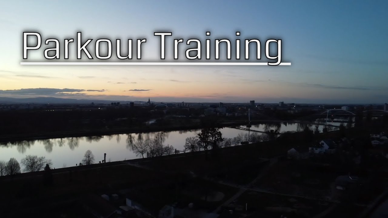 Parkour Training mit einer Scooter Session